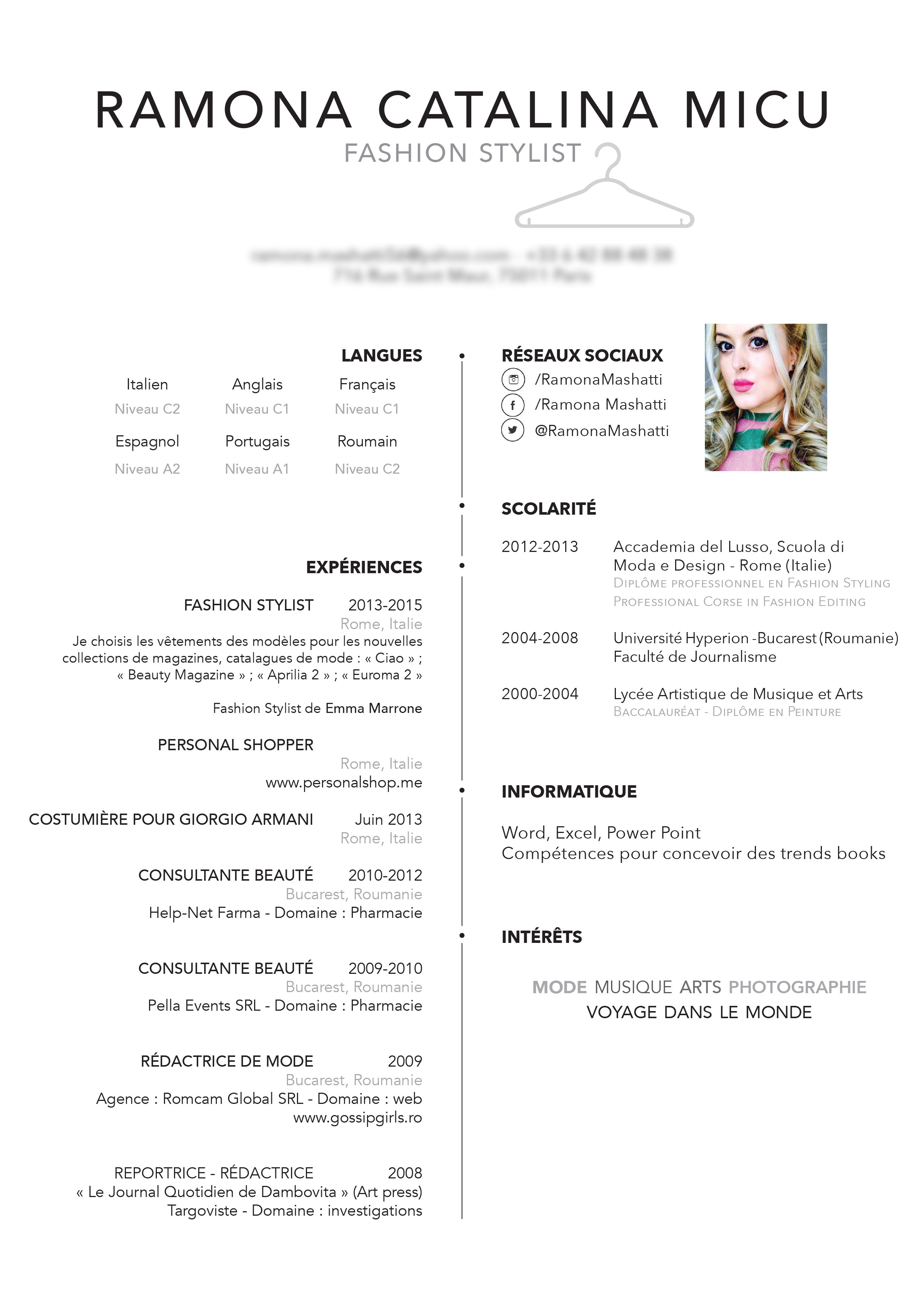 Ramona CV