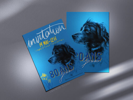 Carton d&rsquo;invitation & menu