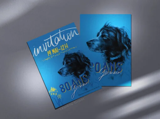 Carton d’invitation & menu Carton d’invitation & menu