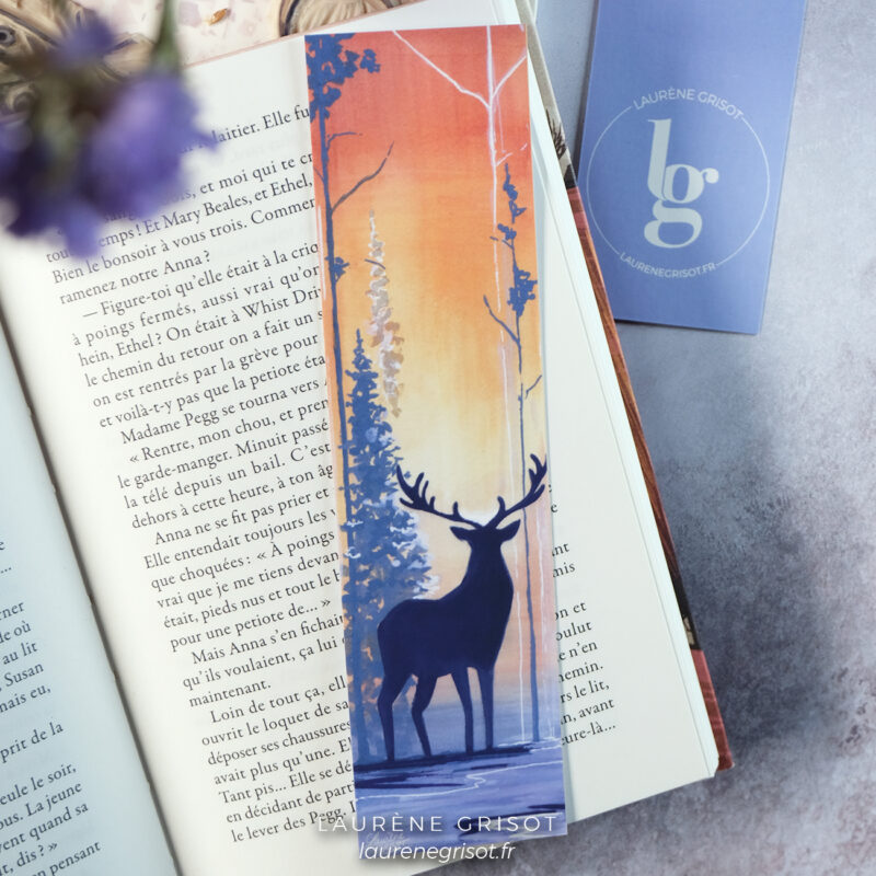 Marque-page Cerf
