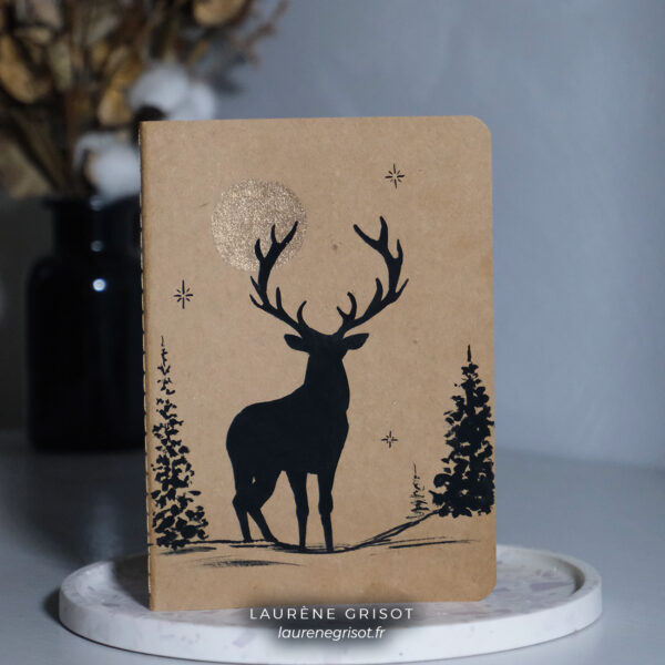 Carnet cerf - lune – Image 2