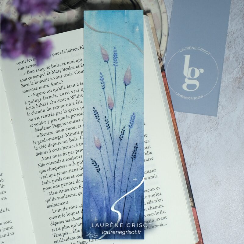 Marque-page Brins fleuris