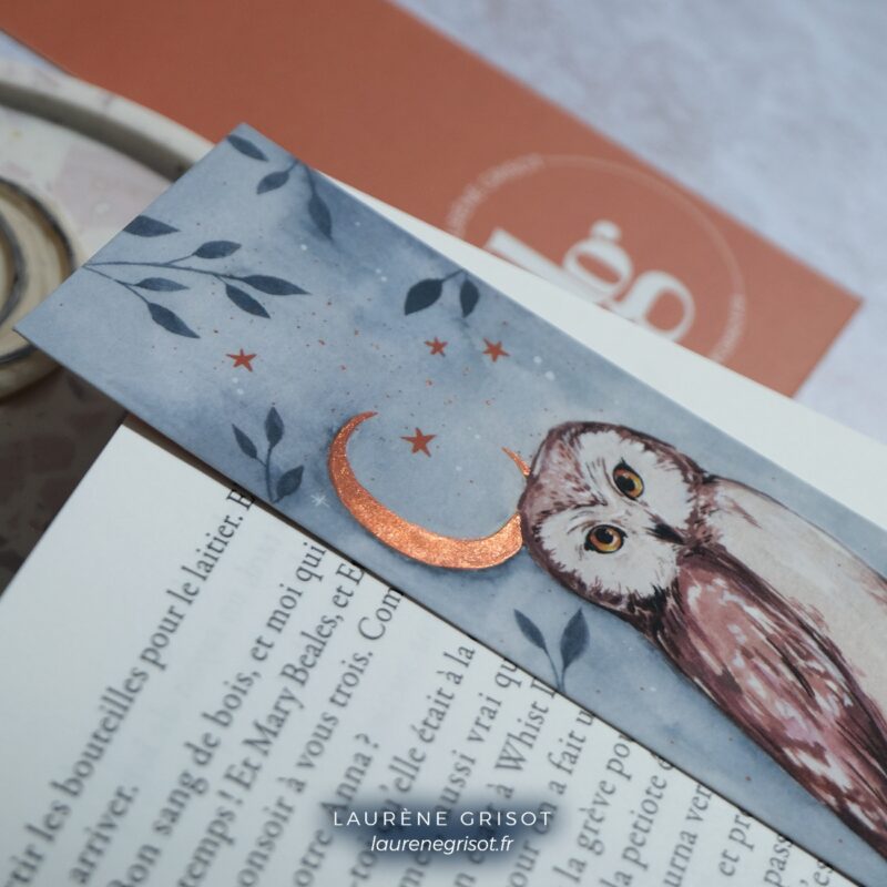 Marque-page Chouette – Image 3