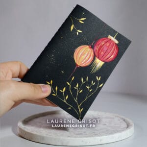 Carnet noir- lanternes