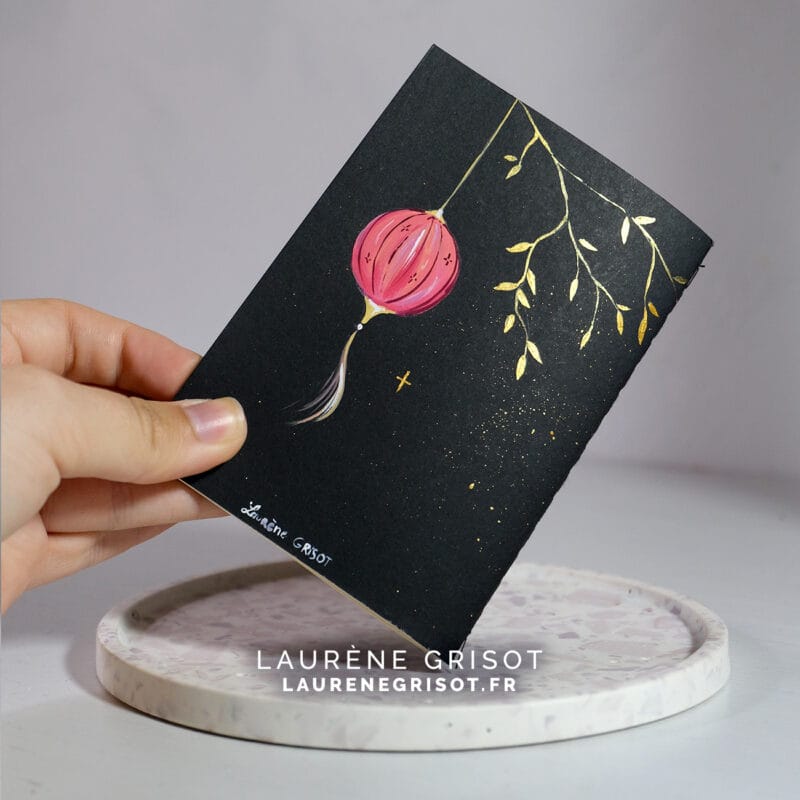 Carnet noir- lanternes – Image 4