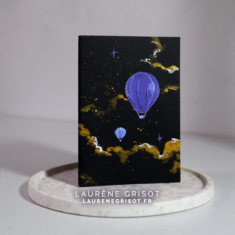 Carnet noir - montgolfières – Image 2