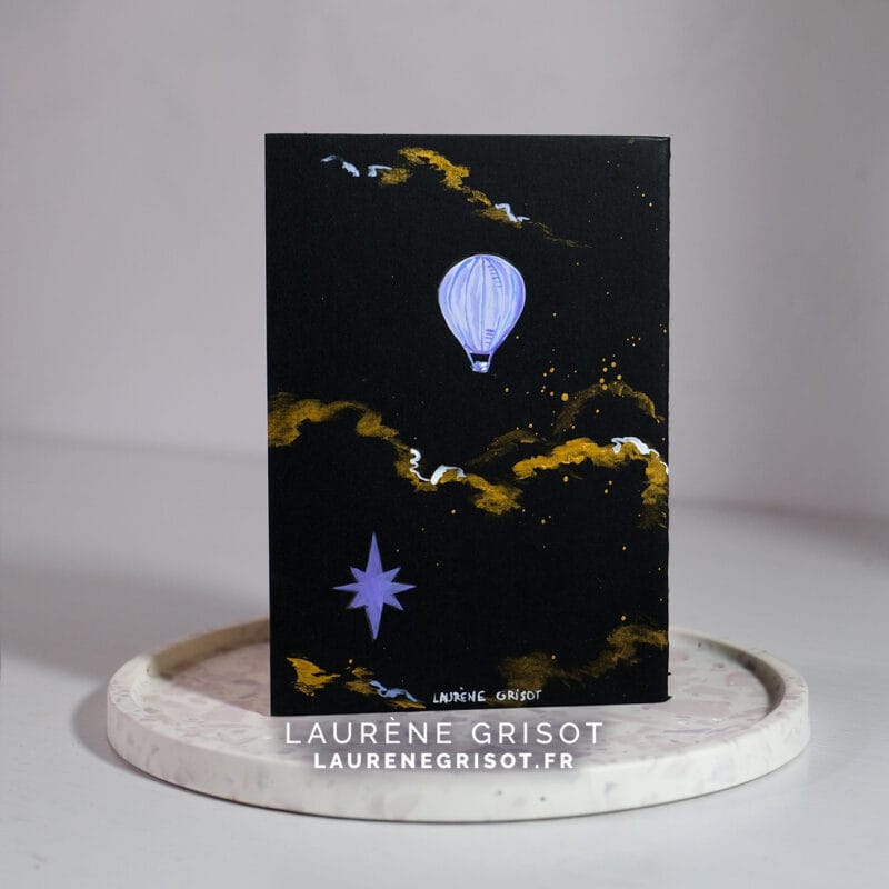 Carnet noir - montgolfières – Image 3