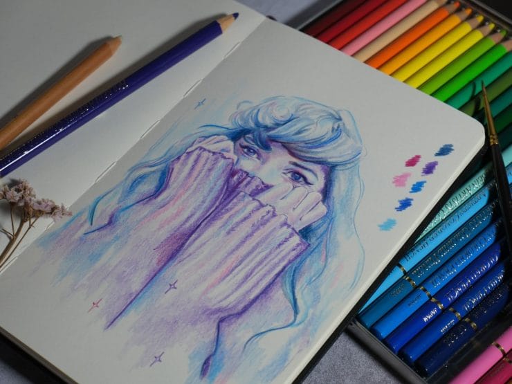 À la découverte des crayons de couleur Holbein