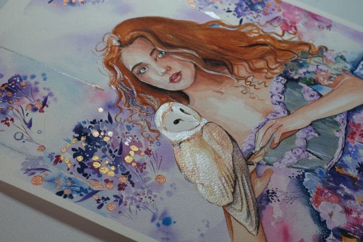 Mes produits préférés pour ajouter du doré à mes œuvres