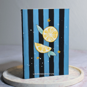 Carnet noir - Citrons